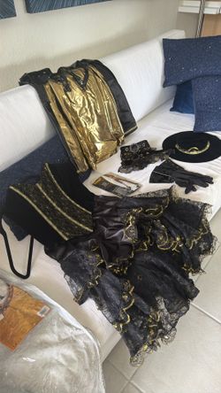 Halloween - Beautiful Bandita Costume - Large 10/12