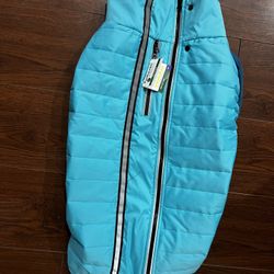 FurHaven Water-Repellent Reflective Active Pro-Fit Dog Coat - size 2XL