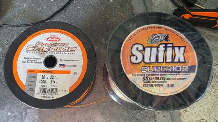 Monofilament spools