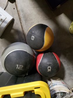 Medicine Balls. 