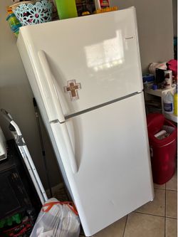 White fridge