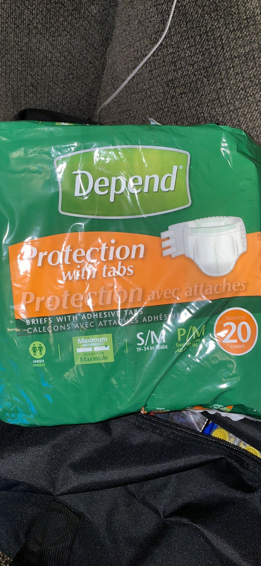 Depend Adult Diapers Size Small Open Package #13 