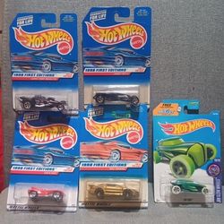 Hot Wheels 1998 First Editions Lot (30+ Cars, Sealed)