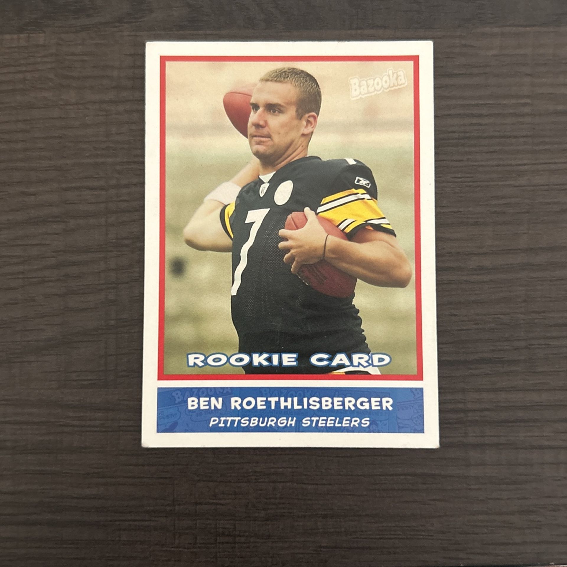 Ben Roethlisberger rookie card