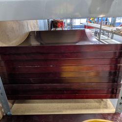 Mahogany Desk Extensions, Beautiful Wood, New 
