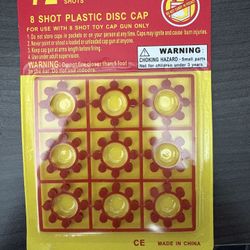 Toy Cap Gun Refills 16 Packages Of 72 Shots