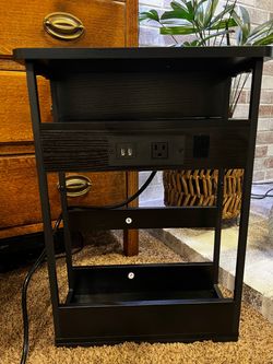 Side table.