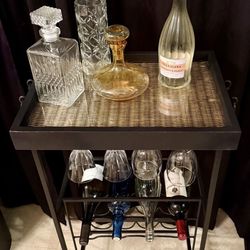 Wine Rack Table Wine Glass Holder