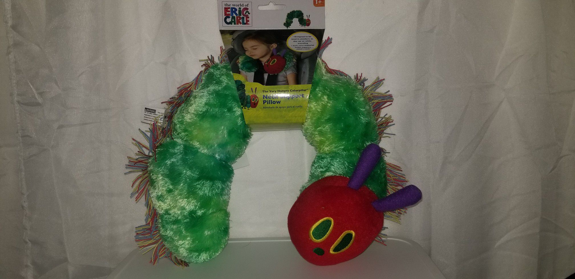 The Hungry Caterpillar neck support pillow