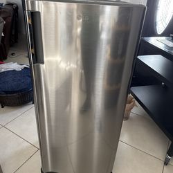 LG Stainless Mini Fridge / Compact Refrigerator