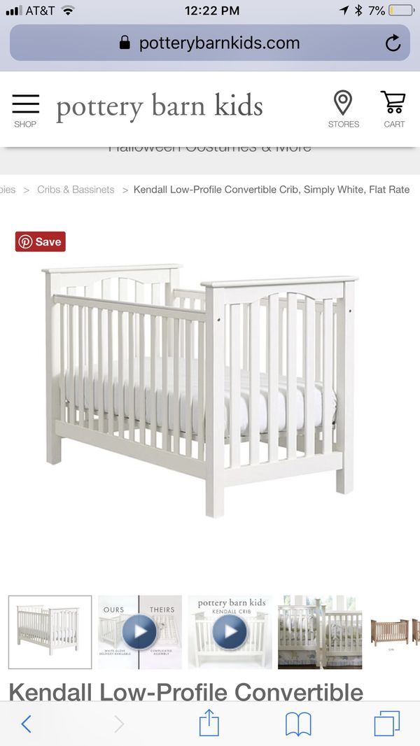 Pottery Barn Kendall Crib Never Been Slept In For Sale In South