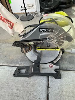 Ryobi Workshop Tool Set – Drill Press + 10” Miter Saw