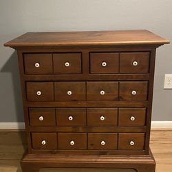 Habersham All Wood dresser chest five drawers