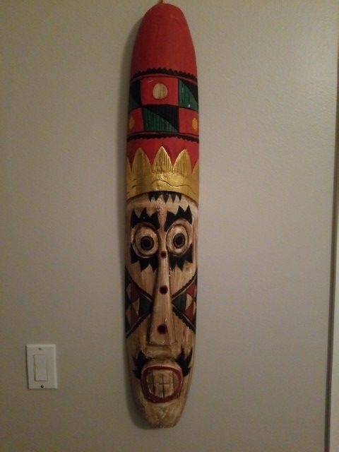 Antique Pier 1 Imports Tiki Mask Wall Decoration For In Lake Mary Fl Offerup