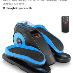 NEW  ANCHEER Under Desk Elliptical Machine for Home Office, 3 in 1 Ellipse Leg Exerciser While Sitting as Seen on TV, Electric Seated Foot Pedal Ex
