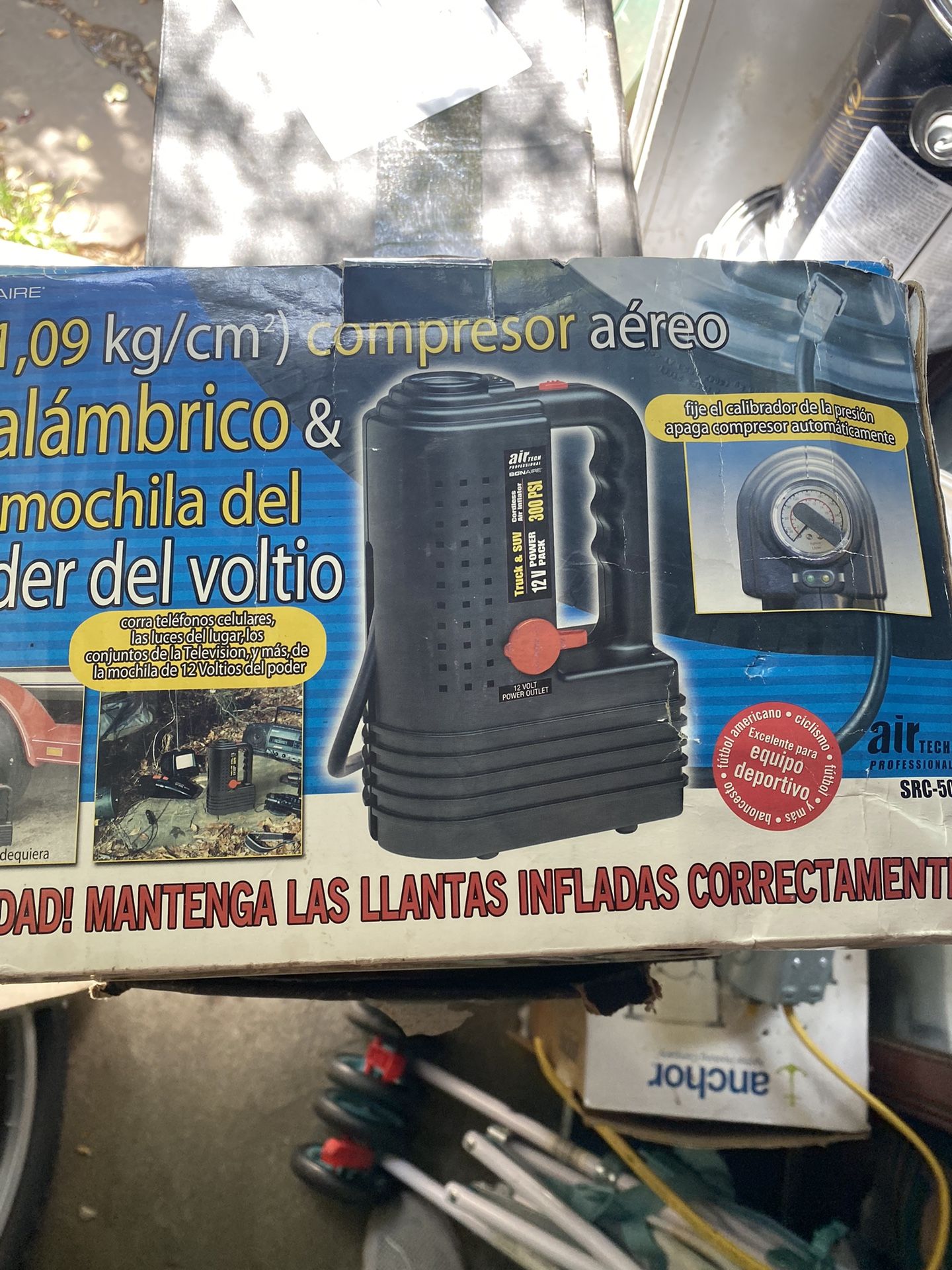 300 PSI Cordless Air Compressor 