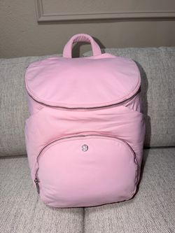New Parent Backpack, Pañalera rosada.