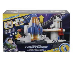 Disney & Pixar Lightyear Imaginext Lift & Launch Star Command Playset With Buzz Lightyear Figure