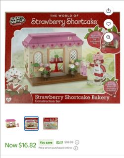 "The world of strawberry shortcake bakery"  construction ser