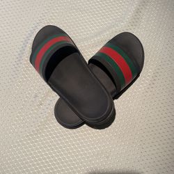 Gucci Web Slides ‘Black’ Size 11 Used