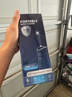 Electric new edition water flosser brand new usb c