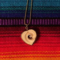 Heart Shaped Shell Necklace