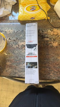 Sharper image pop up windshield umbrella new
