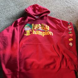 Lucky Charms Xl Champion Sweatshirt Pre owned Good Condition 