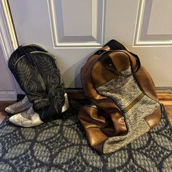 Women’s Cowboy Boots w/Bag