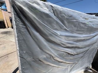 Box spring mattress for bed  and a painting for home