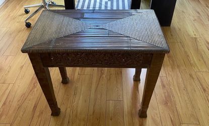 Vintage Handmade Side Table - will negotiate down if pick up fast