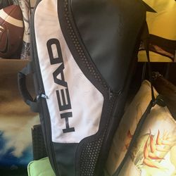 HEAD TENNIS BACKPACK PROFESSIONAL NOVAK DJOKOVIC 6 PACK BAG NEW