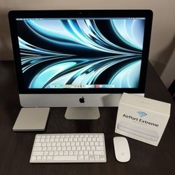 Apple iMac All In One Desktop Computer Bundle Nice Sleek LOOK