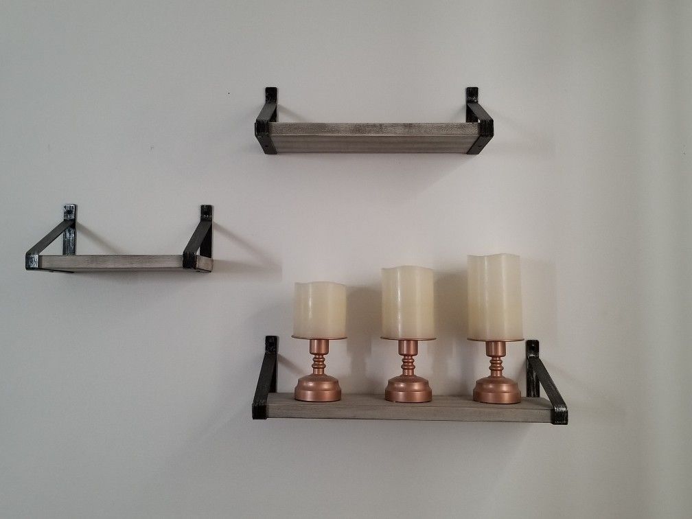 Small wall shelves. 15