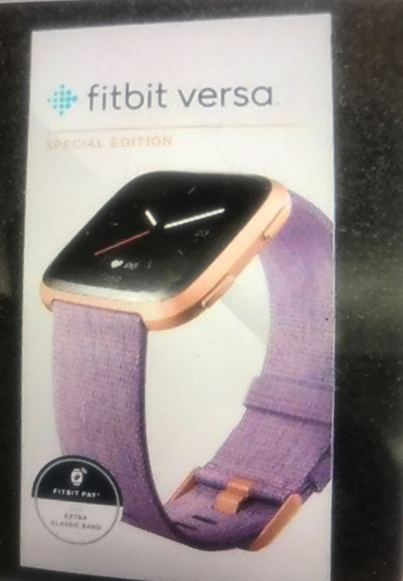 Brand new sealed Fitbit versa SE lavender