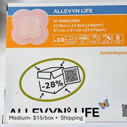 Allevyn Life Sterile Dressing 10ct