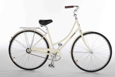 Linus Dutchi 3 Bike in Cream with Kryptonite Lock- Like New!