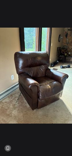Recliner Leather Electric lift Chair