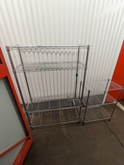 Stainless 2pc Organizer Set 