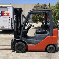 2019 Toyota Forklift 8FGCU25 5000 LB CAP