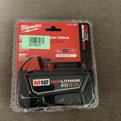 Milwaukee 18 Battery Xc5.0