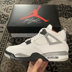Jordan 4 White Cement 11