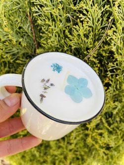 Cedar Musk Mini Mug Candle