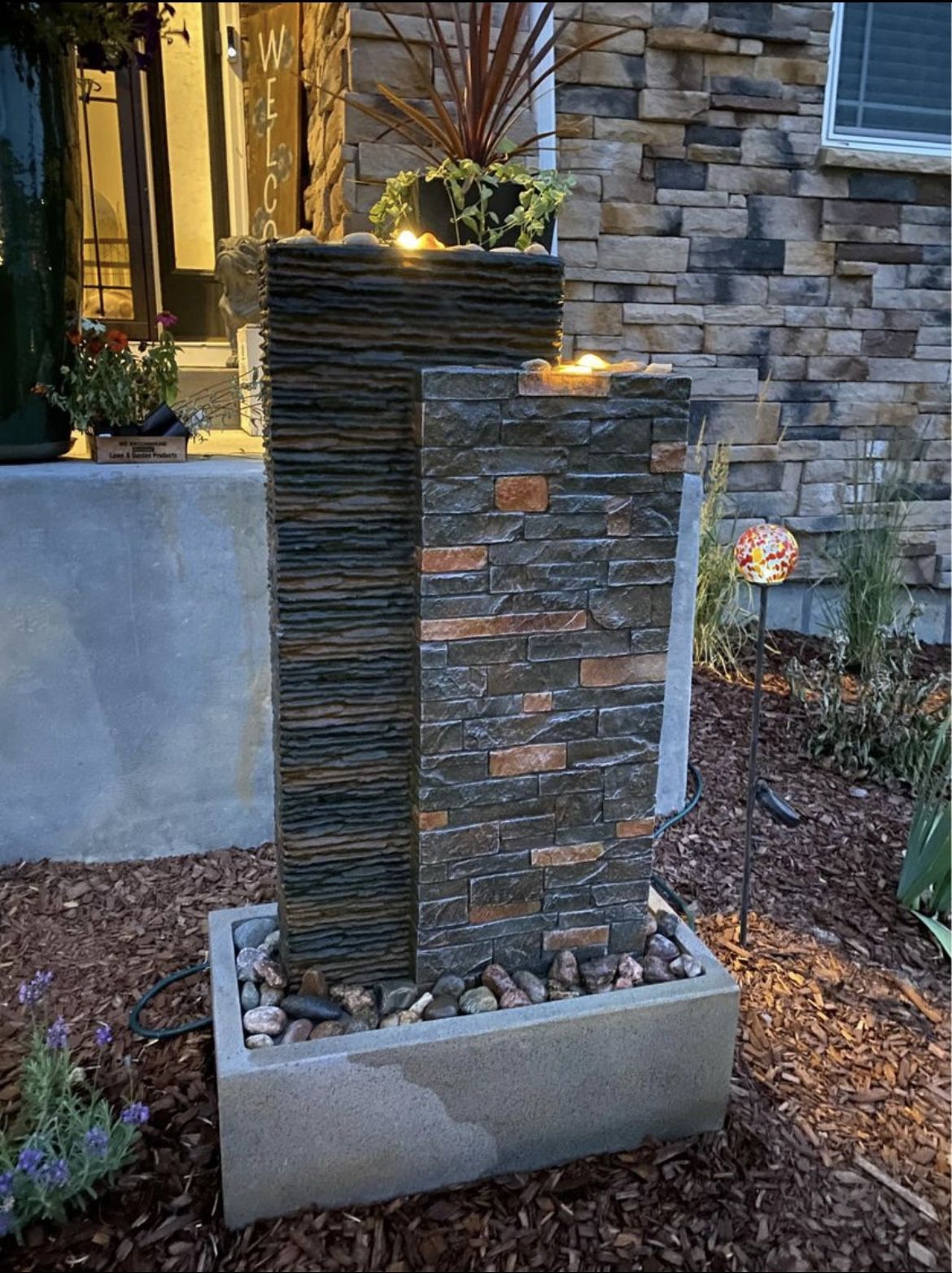 Tall Garden Fountain
