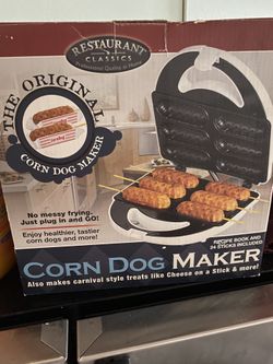 Corn dog maker