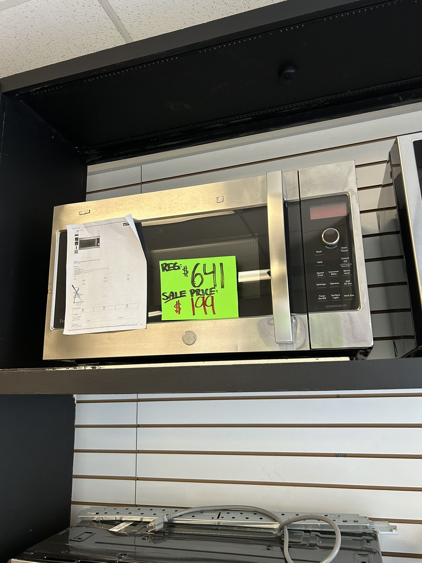 GE Over The Range Microwave