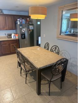 Granite Table Set