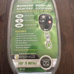 Remote Vehicle Starter