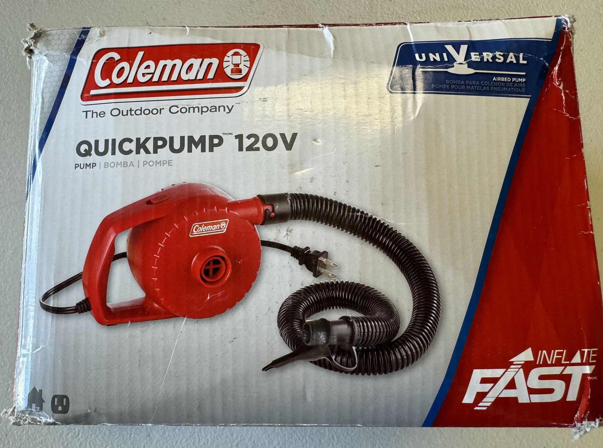 Coleman Quick Electric Pump 120v