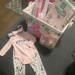 Baby Girl Basket